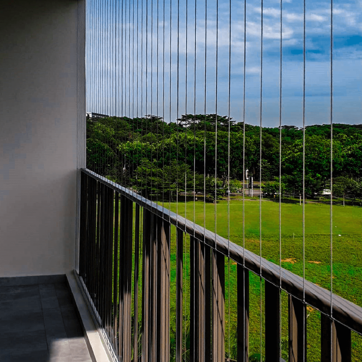 Invisible Balcony Grills in Gachibowli
